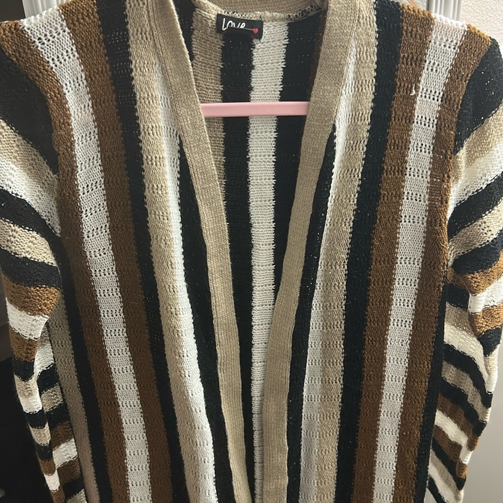 Striped Cardigan